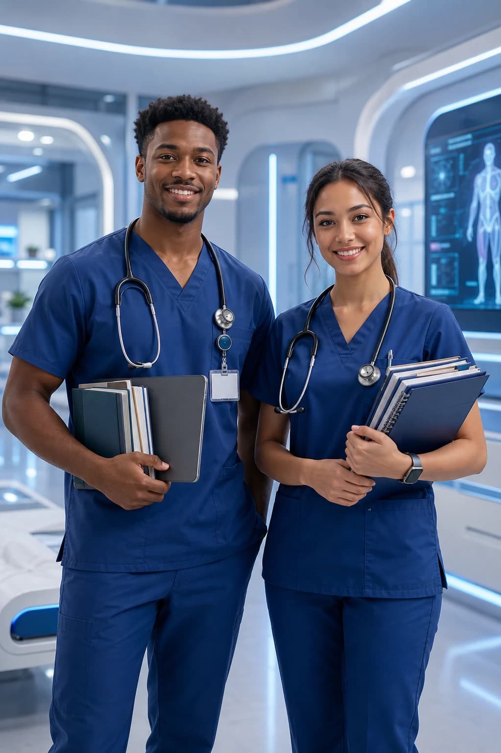 Nursing learners preparing for exams